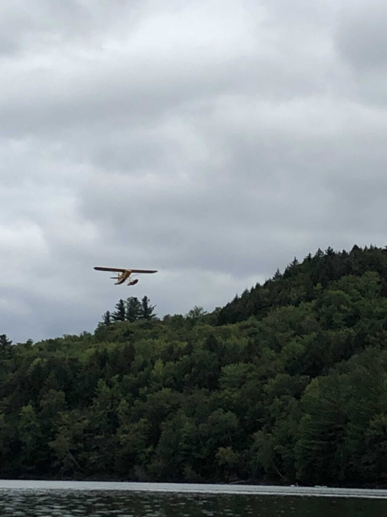 Thursday August 22 2019 Paddling and camping on the Waterbury Reservoir by Phyllis Rubenstein