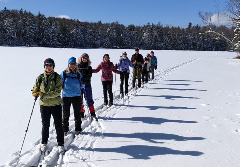 Sat Feb 26 2022 XC Ski at Hardwood Flats by Steve and Heather Bailey