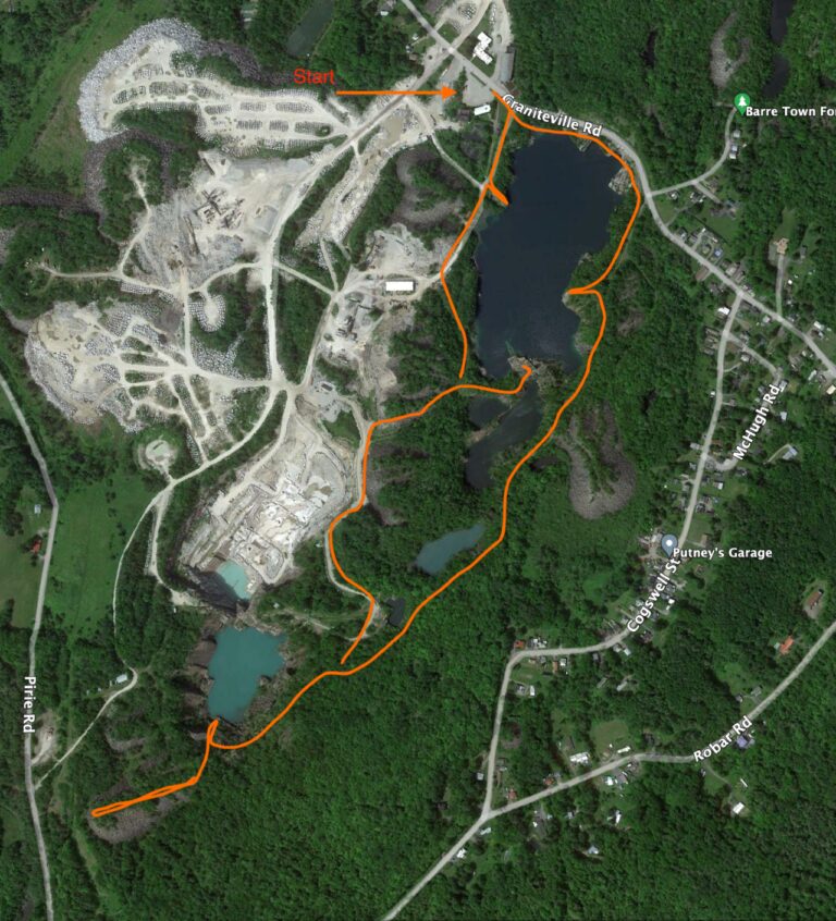 Sun Oct 03 2021 Millstone Quarries hike by Steve and Heather Bailey